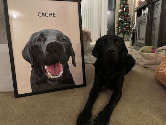 What are custom pet portraits