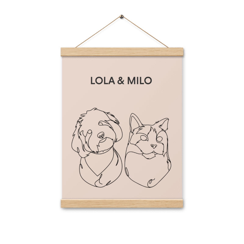 Red Oak / 8"x10" / Blush