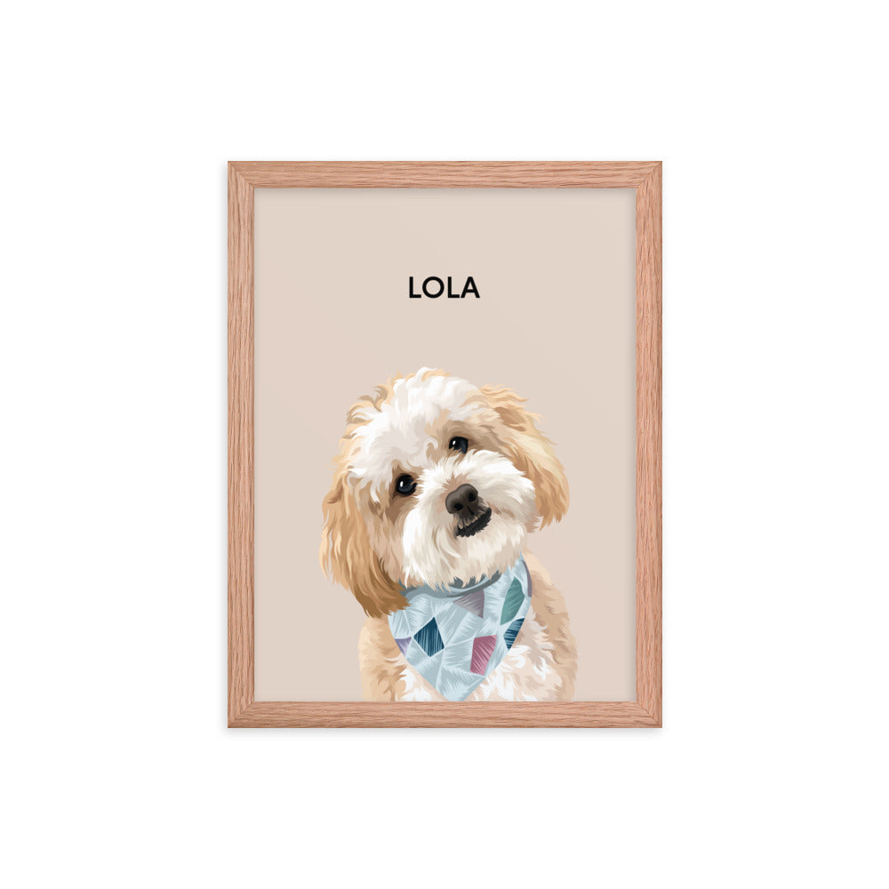 Red Oak / 8"x10" / Blush