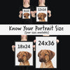 Custom Pet Portrait (Framed)